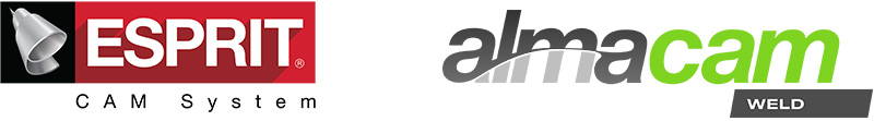 logos esprit cam almacam weld