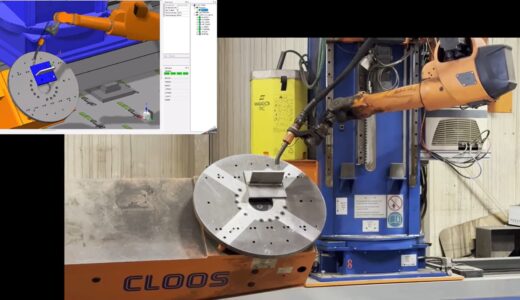 robotic welding software simulation 3D